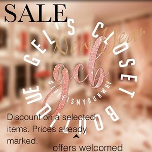 Sale! Sale! Sale!